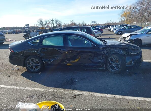 1HGCY1F3XPA035017 2023 HONDA ACCORD Черный Вид задней части салона