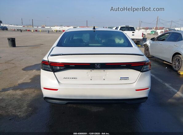 1HGCY2F50SA005167 2025 HONDA ACCORD White 