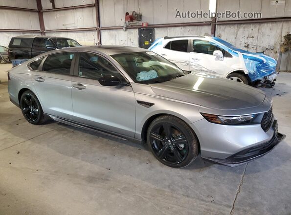 1HGCY2F57PA004444 2023 HONDA ACCORD Silver Przód prawy