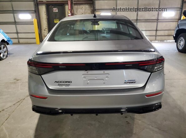 1HGCY2F57PA004444 2023 HONDA ACCORD Silver Widok z tyłu