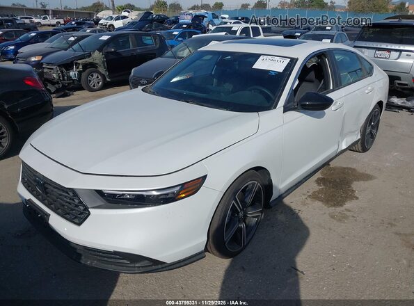 1HGCY2F59SA071409 2025 HONDA ACCORD HYBRID Белый 