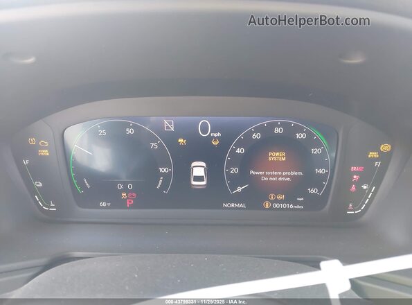 1HGCY2F59SA071409 2025 HONDA ACCORD HYBRID Белый 