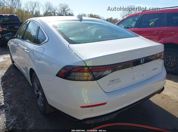 1HGCY2F63SA051682 2025 HONDA ACCORD White Trasero izquierdo
