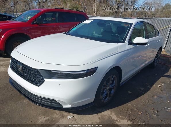 1HGCY2F63SA051682 2025 HONDA ACCORD White Vista tres cuartos delantera izquierda