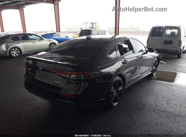 1HGCY2F71SA043038 2025 HONDA ACCORD Black Rear right