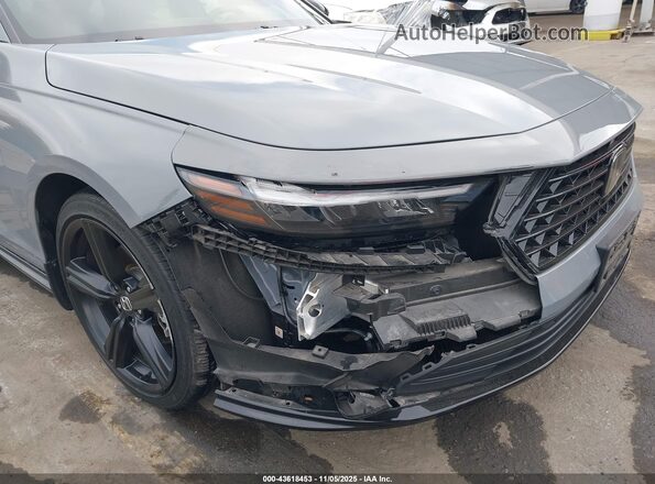 1HGCY2F76PA036786 2023 HONDA ACCORD Серый Вид спереди