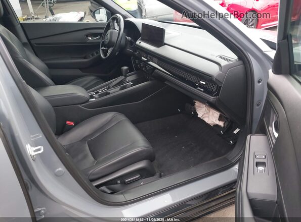 1HGCY2F76PA036786 2023 HONDA ACCORD Серый Вид салона спереди