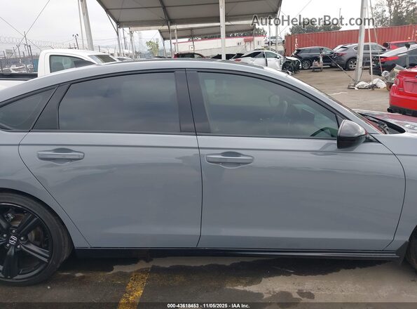 1HGCY2F76PA036786 2023 HONDA ACCORD Серый Вид задней части салона