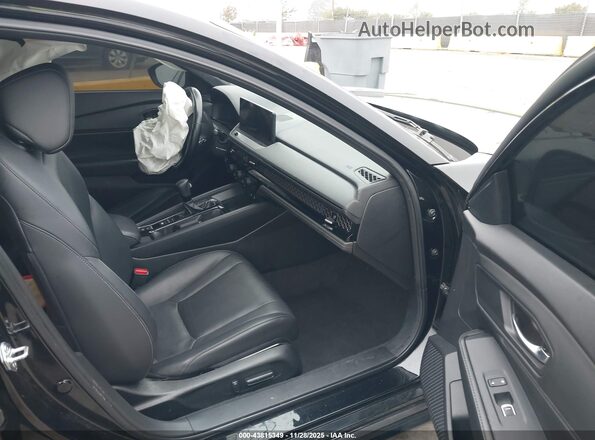 1HGCY2F79RA042567 2024 HONDA ACCORD Черный Вид салона спереди