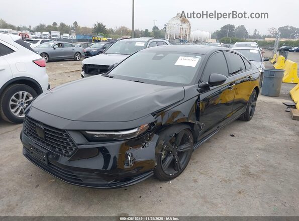 1HGCY2F79RA042567 2024 HONDA ACCORD Черный Вид спереди
