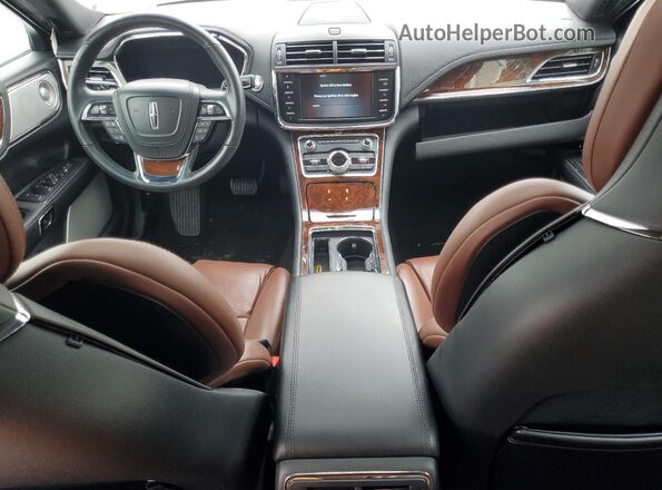 1LN6L9NP8K5606675 2019 LINCOLN CONTINENTA Brown წინა პანელის ხედი