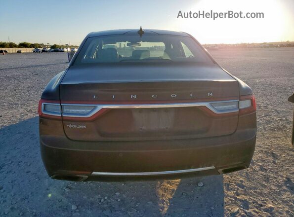 1LN6L9SP3J5602052 2018 LINCOLN CONTINENTA Burgundy 