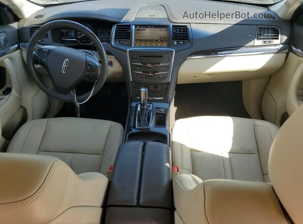 1LNHL9DK8GG600644 2016 LINCOLN MKS Серебряный Вид панели приборов
