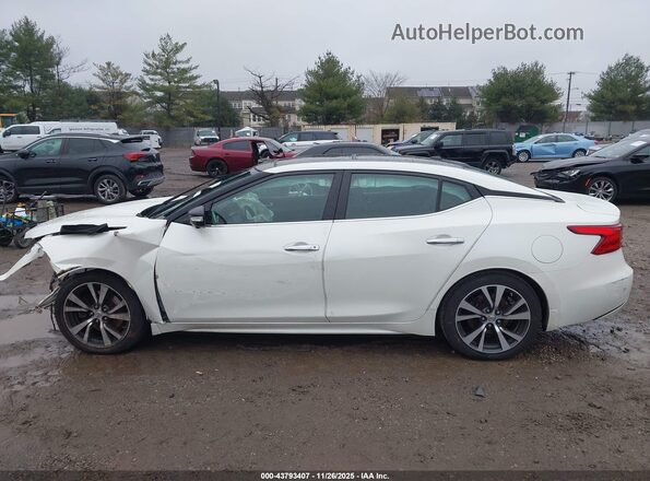 1N4AA6AP0HC384104 2017 NISSAN MAXIMA Белый Панорамный вид салона 360°