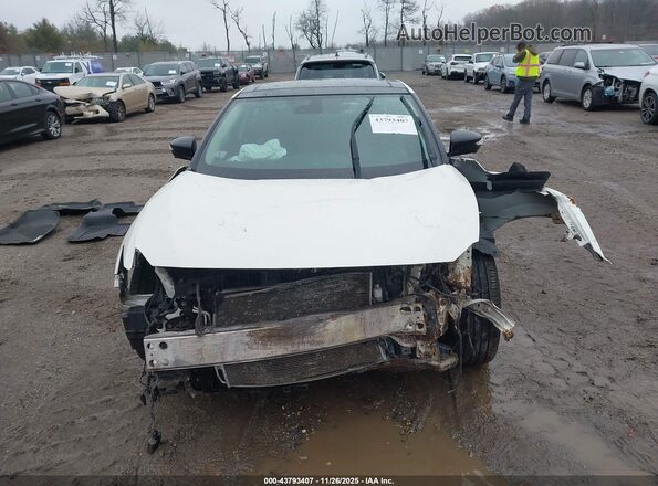 1N4AA6AP0HC384104 2017 NISSAN MAXIMA Белый Вид щитка приборов