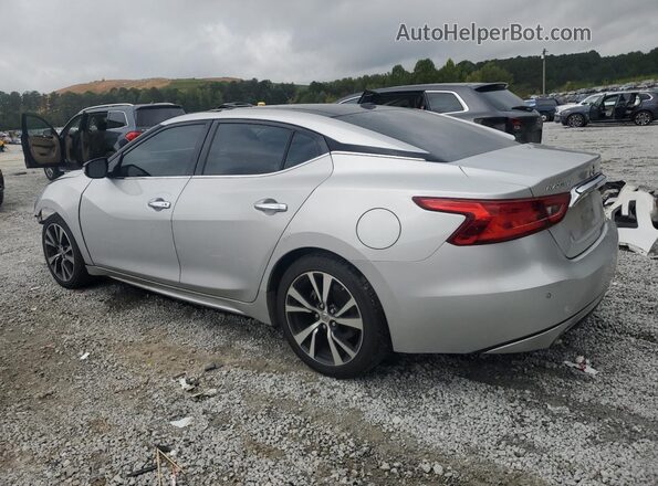 1N4AA6AP5JC385111 2018 NISSAN MAXIMA Silver Задня ліва чверть