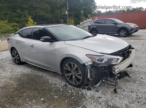 1N4AA6AP5JC385111 2018 NISSAN MAXIMA Silver Передня права чверть