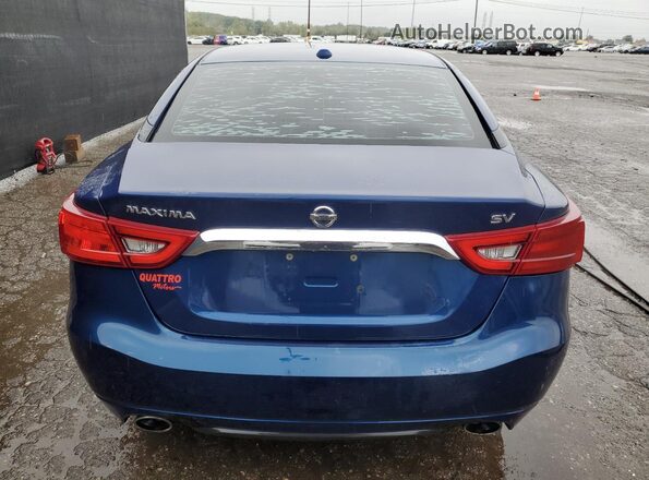 1N4AA6AP6JC384940 2018 NISSAN MAXIMA Синий 