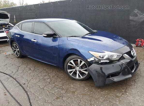 1N4AA6AP6JC384940 2018 NISSAN MAXIMA Синий 