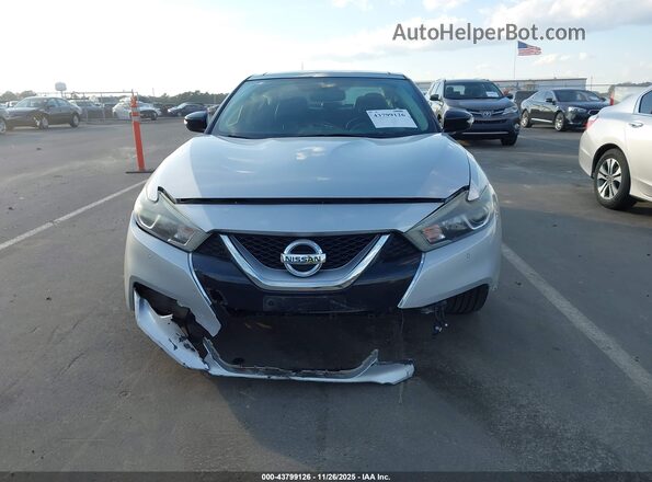1N4AA6AP9HC430013 2017 NISSAN MAXIMA Silver Widok zestawu wskaźników