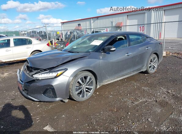 1N4AA6AV2KC366709 2019 NISSAN MAXIMA Gray Передня ліва чверть