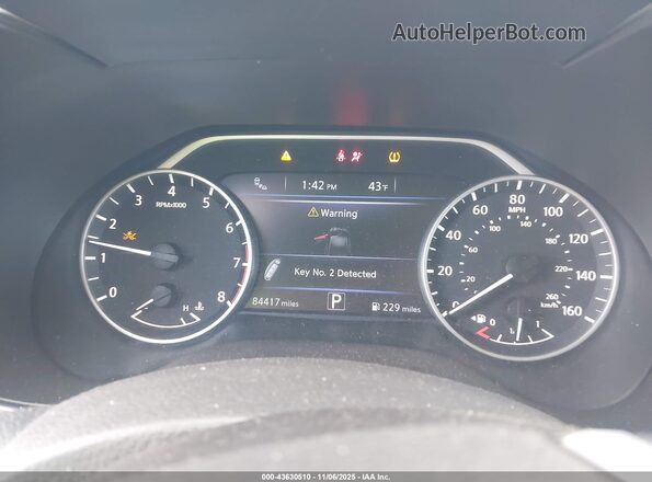 1N4AA6AV2KC366709 2019 NISSAN MAXIMA Gray Вид задніх сидінь