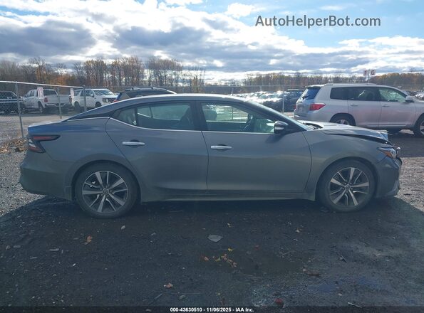 1N4AA6AV2KC366709 2019 NISSAN MAXIMA Gray Вид задньої частини салону