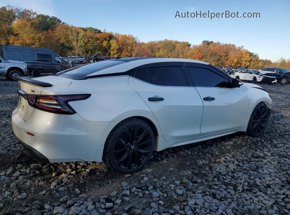 1N4AA6AV7KC373767 2019 NISSAN MAXIMA White უკანა მარჯვენა