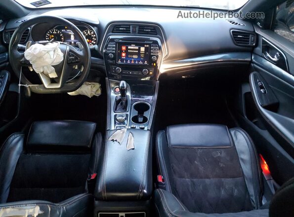 1N4AA6AV7KC373767 2019 NISSAN MAXIMA White წინა პანელის ხედი