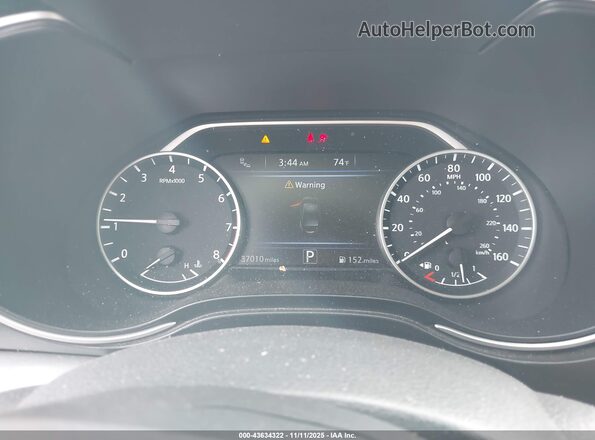 1N4AA6BV0LC376865 2020 NISSAN MAXIMA Gray უკანა სავარძლების ხედი
