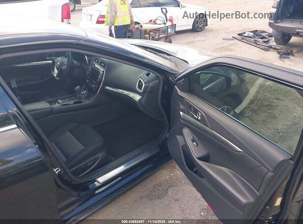 1N4AA6BV2LC381484 2020 NISSAN MAXIMA Black Вид салону спереду