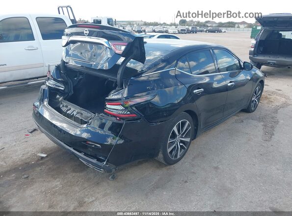 1N4AA6BV2LC381484 2020 NISSAN MAXIMA Black Задня права чверть