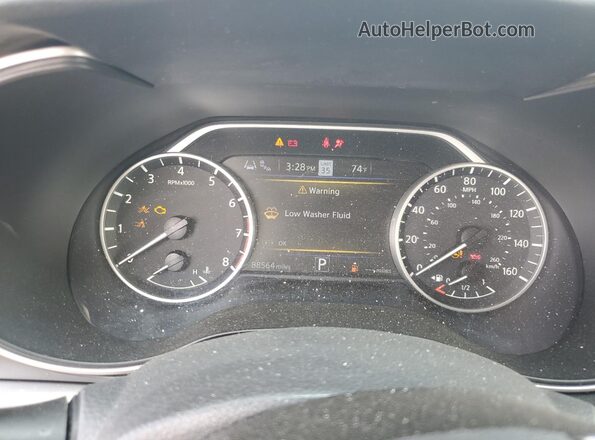 1N4AA6CV0MC506949 2021 NISSAN MAXIMA Gray ხელსაწყოთა პანელის ხედი