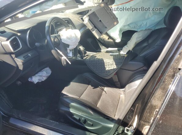 1N4AA6CV0MC507342 2021 NISSAN MAXIMA Black Вид салону спереду