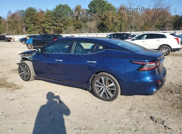 1N4AA6CV1PC512747 2023 NISSAN MAXIMA Синий Задняя левая четверть