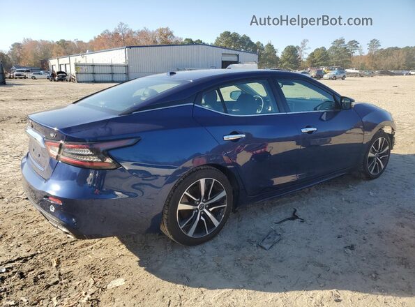 1N4AA6CV1PC512747 2023 NISSAN MAXIMA Синий Задняя правая четверть