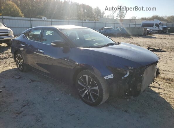 1N4AA6CV1PC512747 2023 NISSAN MAXIMA Синий Передняя правая четверть