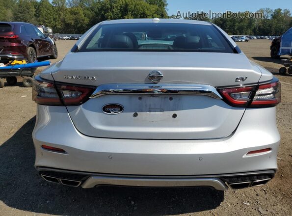 1N4AA6CV2LC363839 2020 NISSAN MAXIMA Silver Вид ззаду