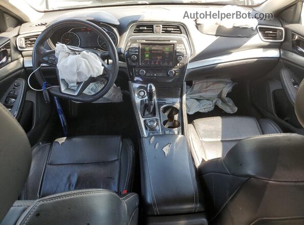 1N4AA6CV2LC363839 2020 NISSAN MAXIMA Silver Вид панелі приладів