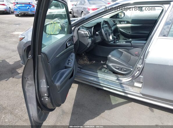 1N4AA6CV2LC373741 2020 NISSAN MAXIMA Серый Вид салона спереди