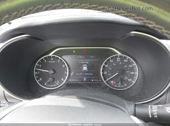 1N4AA6CV2LC373741 2020 NISSAN MAXIMA Серый Вид задних сидений