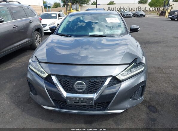 1N4AA6CV2LC373741 2020 NISSAN MAXIMA Серый Вид щитка приборов