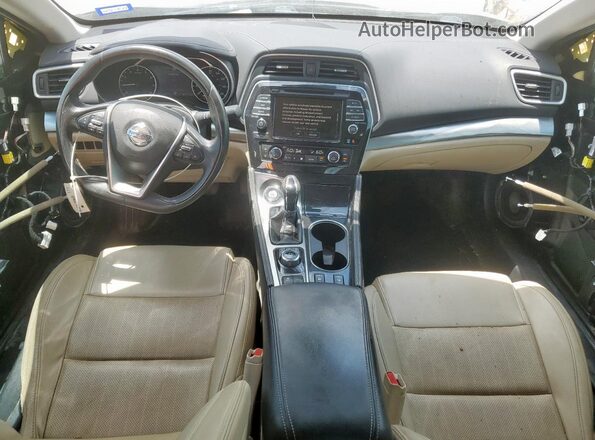 1N4AA6CV2MC504314 2021 NISSAN MAXIMA Black Vista del salpicadero