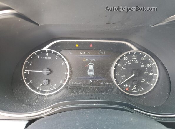 1N4AA6CV3LC374753 2020 NISSAN MAXIMA Black Սարքավորումների վահանակի տեսք
