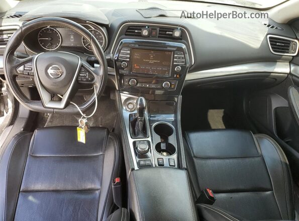 1N4AA6CV3LC374753 2020 NISSAN MAXIMA Black Առջևի վահանակի տեսք