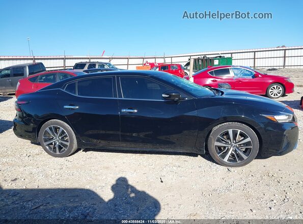 1N4AA6CV4PC510782 2023 NISSAN MAXIMA Black Rear interior view