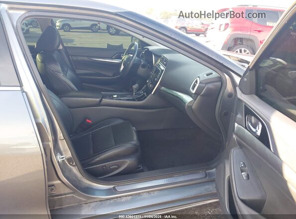 1N4AA6CV5LC371658 2020 NISSAN MAXIMA Gray Front interior view