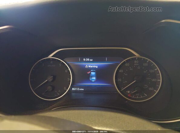 1N4AA6CV5LC371658 2020 NISSAN MAXIMA Gray Rear seats view