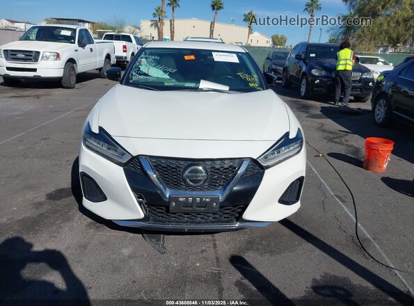 1N4AA6CV5LC372910 2020 NISSAN MAXIMA White Vista del salpicadero