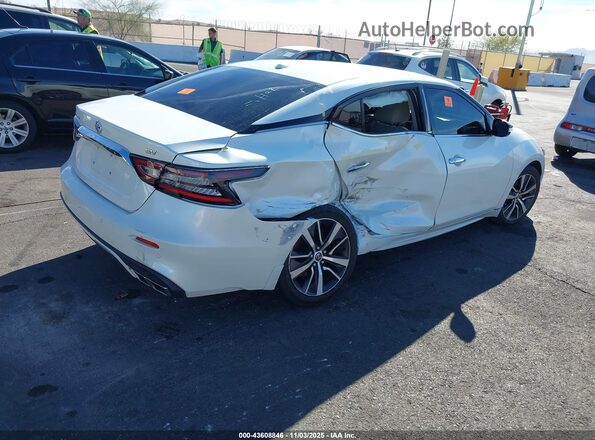 1N4AA6CV5LC372910 2020 NISSAN MAXIMA White Trasero derecho